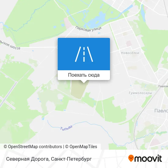 Карта Северная Дорога