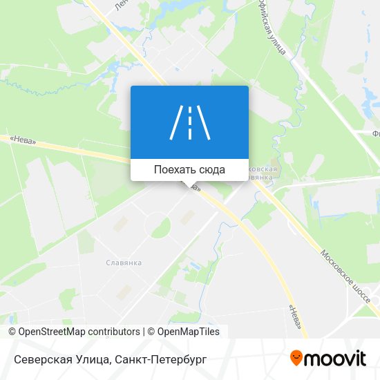 Карта Северская Улица