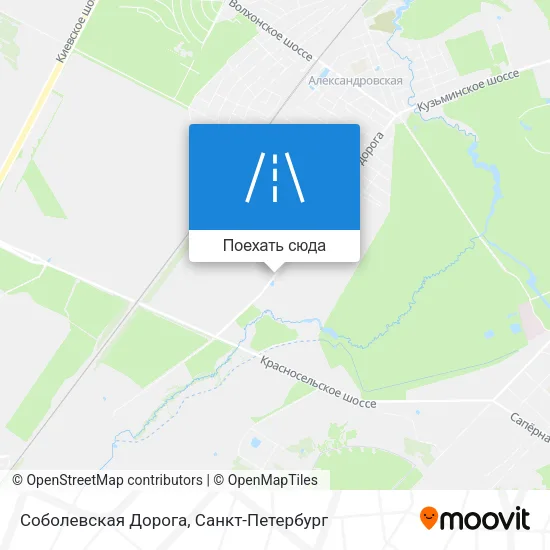 Карта Соболевская Дорога