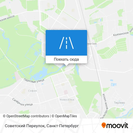Карта Советский Переулок
