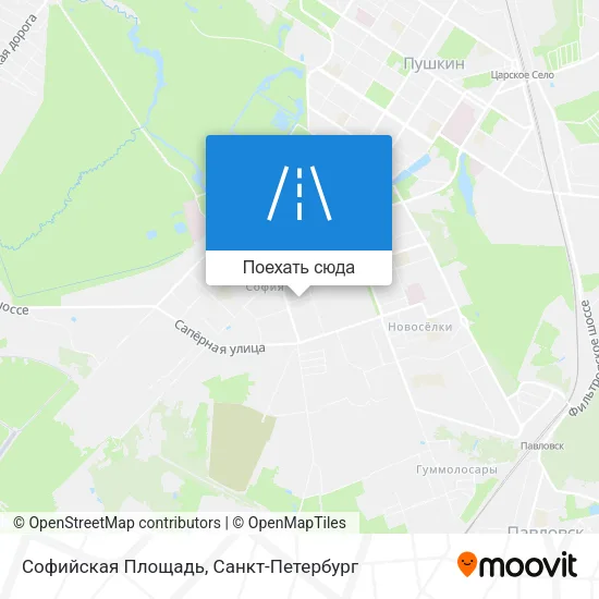 Карта Софийская Площадь