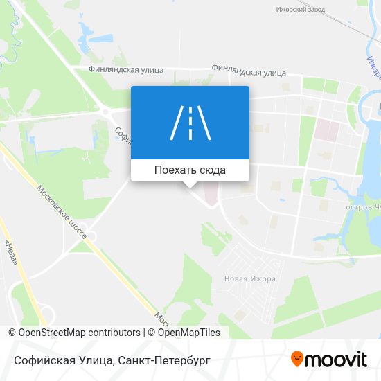 Карта Софийская Улица