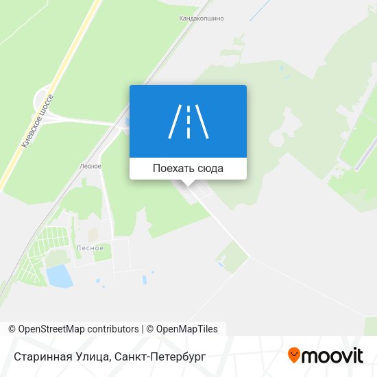 Карта Старинная Улица