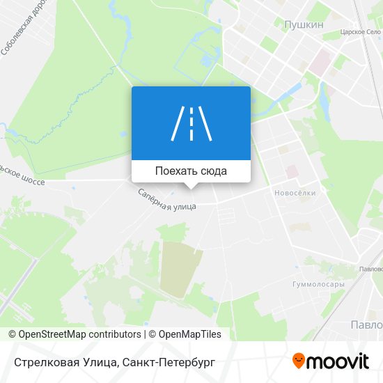 Карта Стрелковая Улица