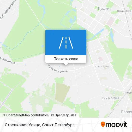 Карта Стрелковая Улица