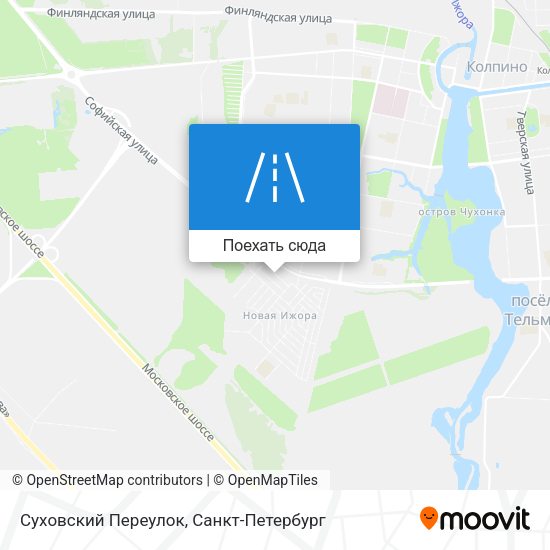 Карта Суховский Переулок