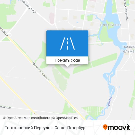 Карта Тортоловский Переулок