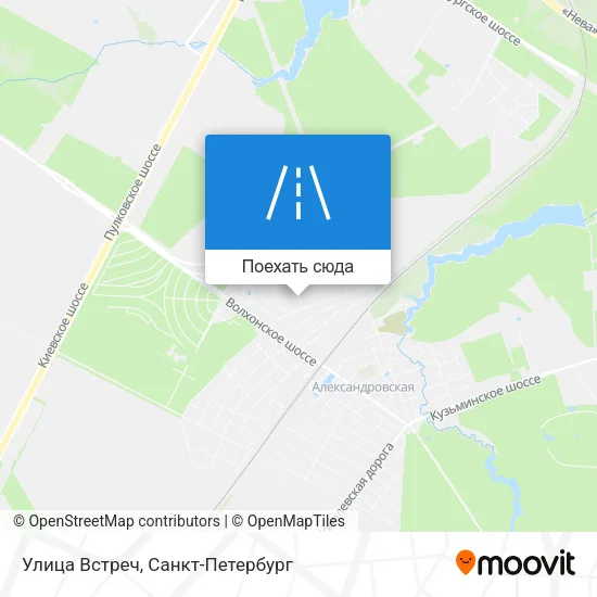 Карта Улица Встреч