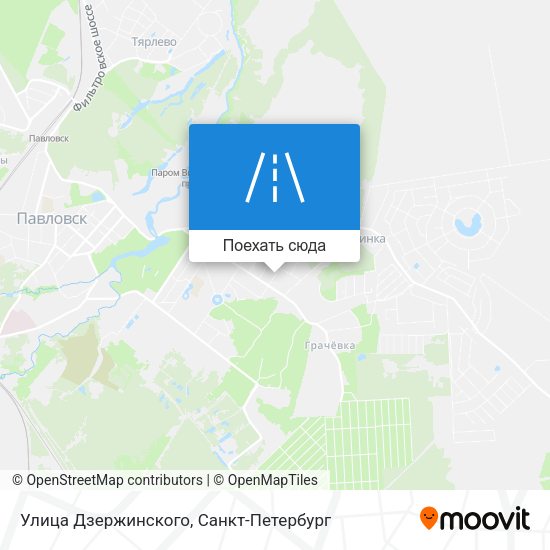 Карта Улица Дзержинского