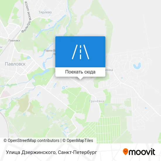 Карта Улица Дзержинского