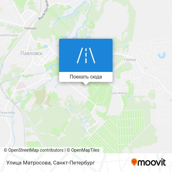 Карта Улица Матросова