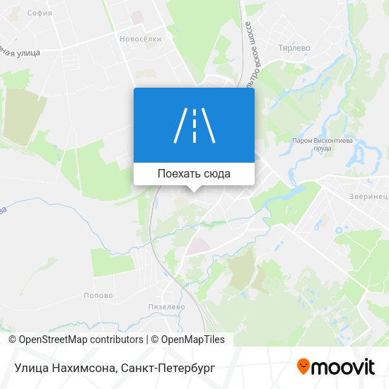 Карта Улица Нахимсона