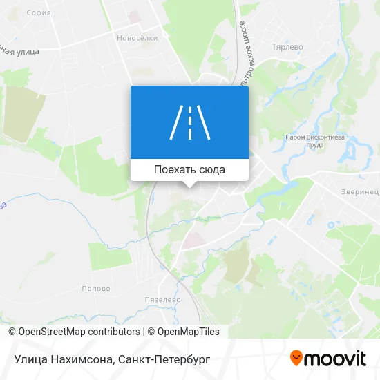 Карта Улица Нахимсона