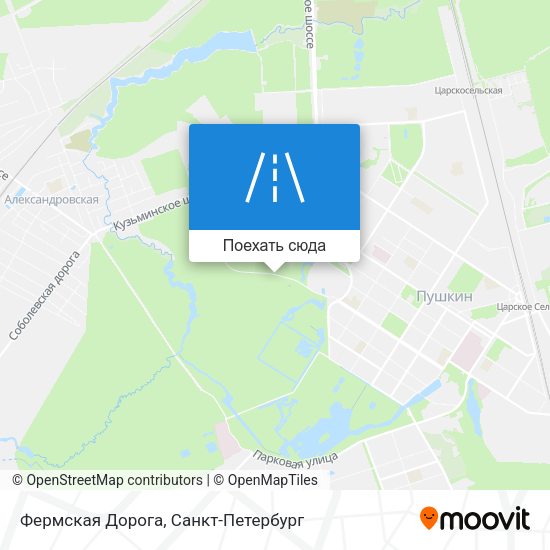 Карта Фермская Дорога