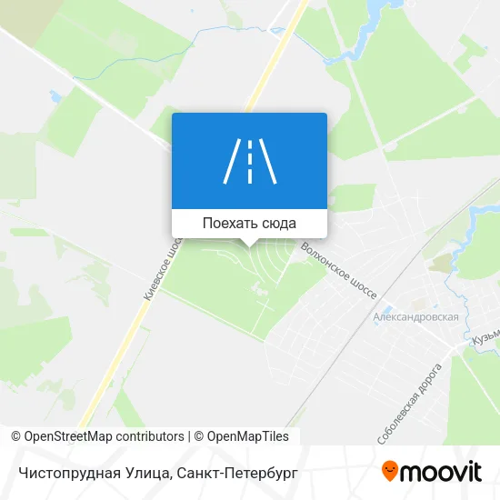 Карта Чистопрудная Улица