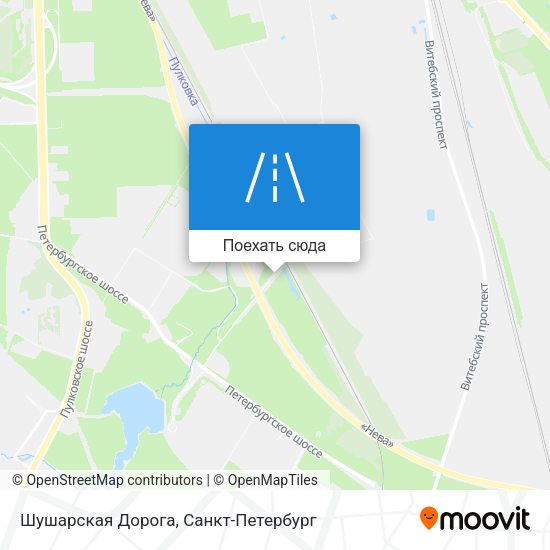 Карта Шушарская Дорога