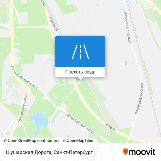 Карта Шушарская Дорога