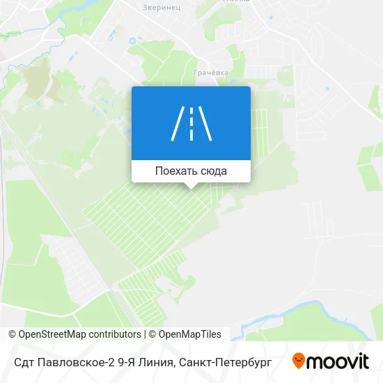 Карта Сдт Павловское-2 9-Я Линия