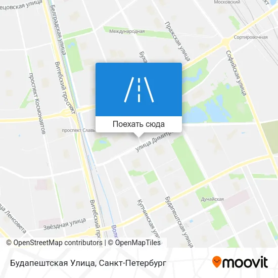 Карта Будапештская Улица