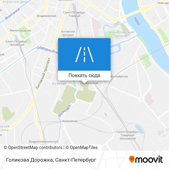 Карта Голикова Дорожка