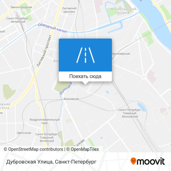 Карта Дубровская Улица