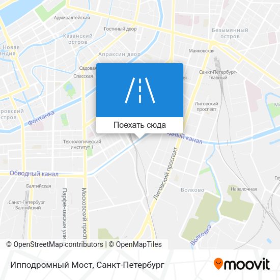 Карта Ипподромный Мост