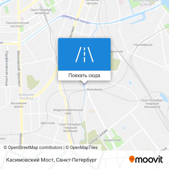 Карта Касимовский Мост