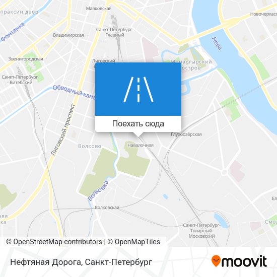 Карта Нефтяная Дорога
