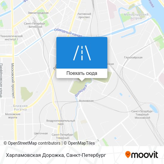 Карта Харламовская Дорожка