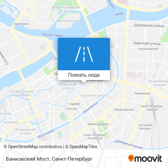 Карта Банковский Мост