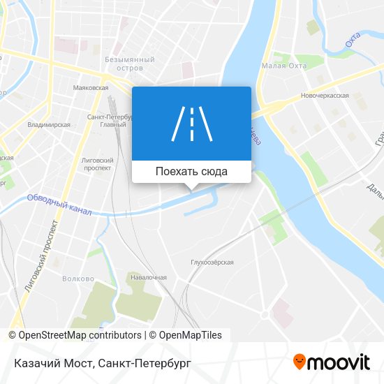 Карта Казачий Мост
