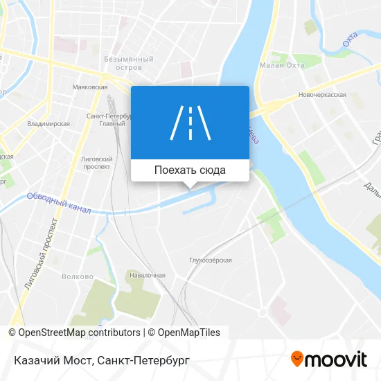 Карта Казачий Мост