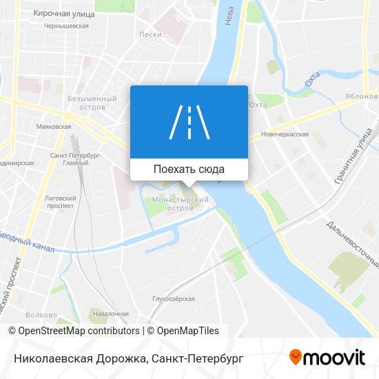 Карта Николаевская Дорожка
