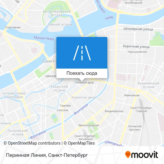 Карта Перинная Линия