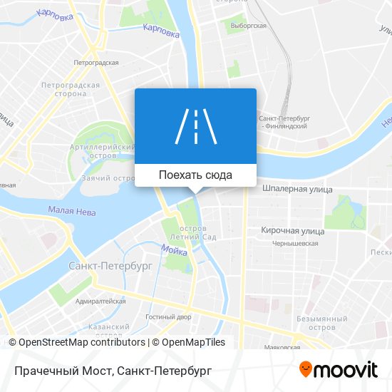 Карта Прачечный Мост