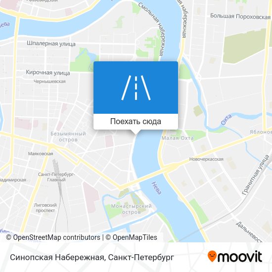 Карта Синопская Набережная