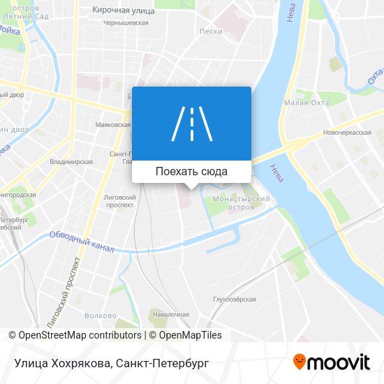Карта Улица Хохрякова
