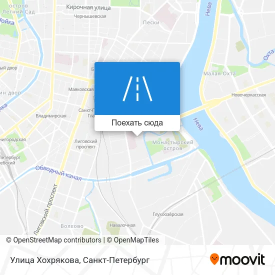 Карта Улица Хохрякова