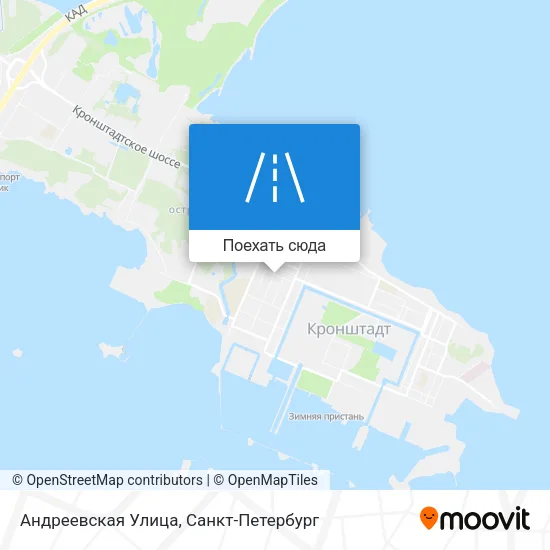 Карта Андреевская Улица