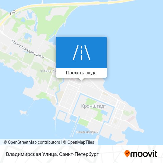 Карта Владимирская Улица