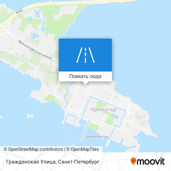 Карта Гражданская Улица