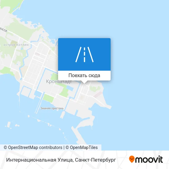 Карта Интернациональная Улица