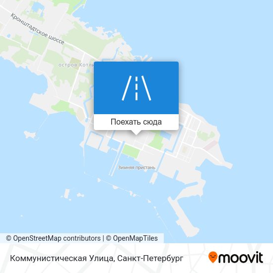 Карта Коммунистическая Улица