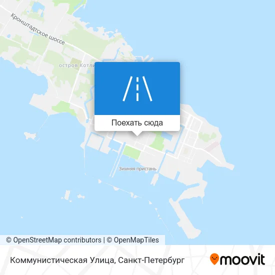 Карта Коммунистическая Улица