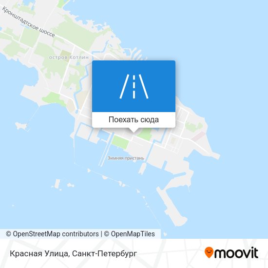 Карта Красная Улица