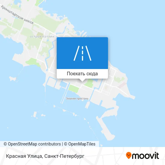 Карта Красная Улица