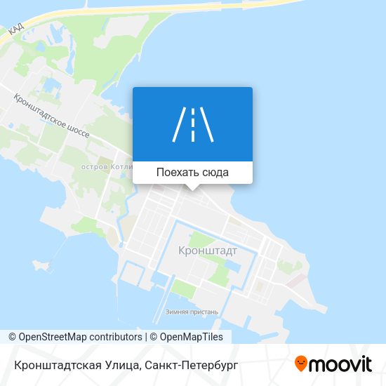 Карта Кронштадтская Улица