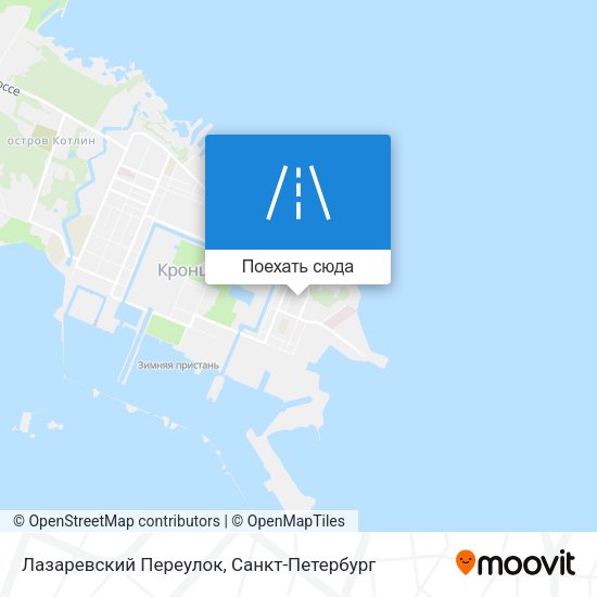 Карта Лазаревский Переулок