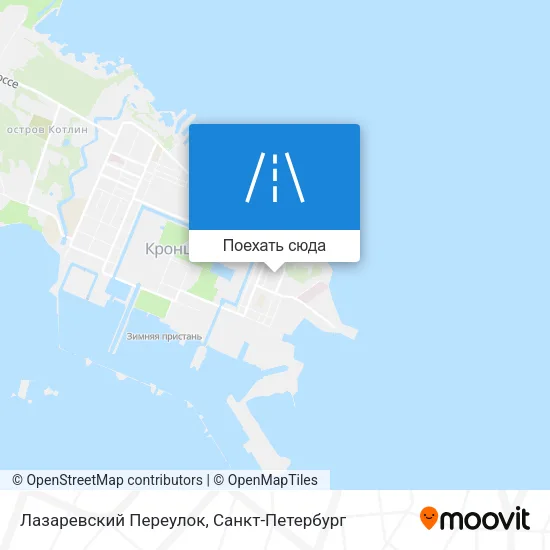 Карта Лазаревский Переулок