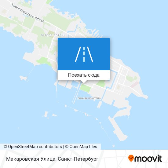 Карта Макаровская Улица